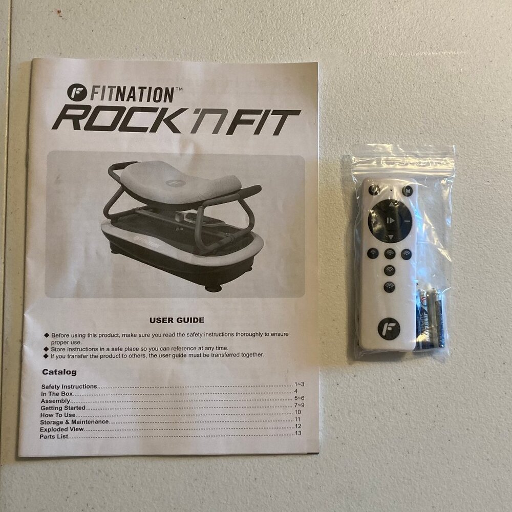 NEW ! Fitnation Rock-n-Fit Remote